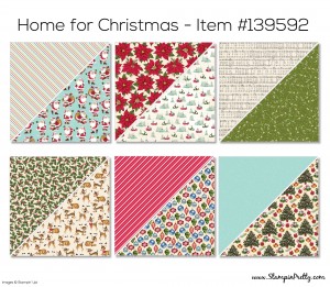 Stampin Up Home for Christmas Designer Series Paper