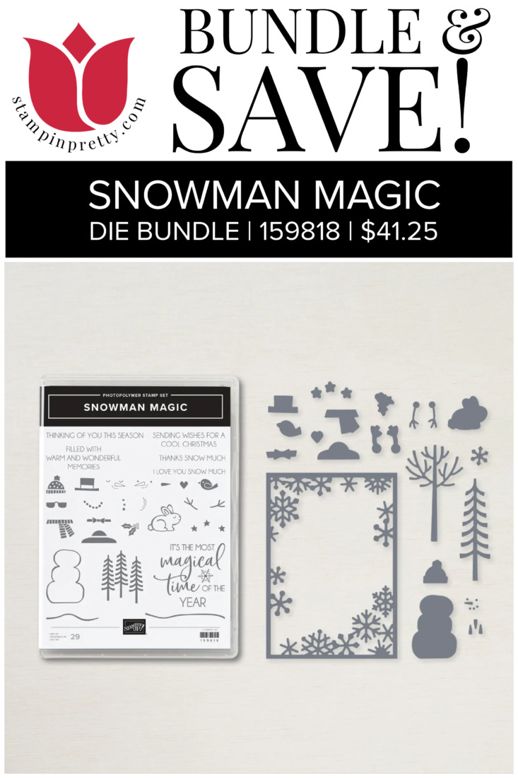 A Cool Christmas With Snowman Magic From Stampin Up