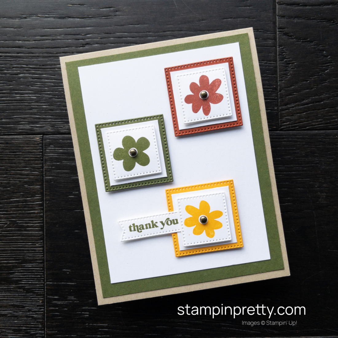 Pals Blog Hop Color Challenge Create A Simply Fabulous Thank You Card