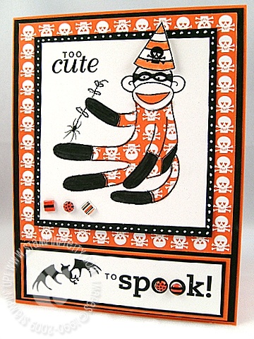 Stampin up sock monkey masquerade