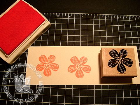 Stampin up dry embossing 1