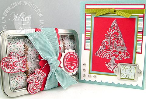 Stampin up scandinavian season nugget set