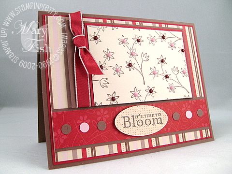 Stampin up sweet stems mojo 1