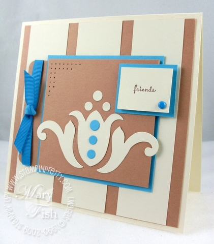 Stampin up mojo monday tulipe