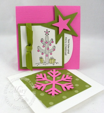 Stampin up yippee kiyay holiday