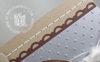 Stampin up perfect polka dots textured impressions folder