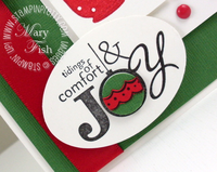 Stampin up pals paper arts word play holiday card