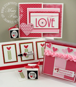 Filled with love group photo stampin pretty