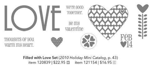 Filled with love stampin pretty