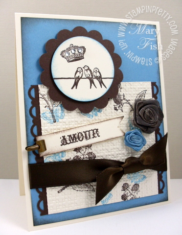 Stampin up mojo monday clearly for you