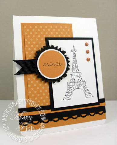 Stampin up chic boutique video tutorial mojo monday