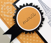 Stampin up video tutorial medallion scallop circle punch