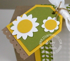 Stampin up boho blossoms punch