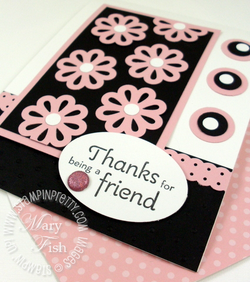 Stampin up blossom pouquet triple layer punch