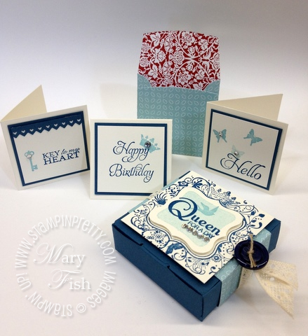 Stampin up elementary elegance big shot bitty box envelope video tutorial