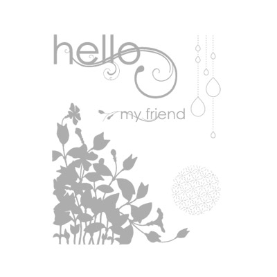 My friend rubber stamps stampin up