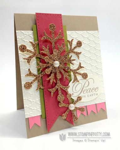 Stampin up snowflake big shot die mojo monday order online holiday mini catalog framelits