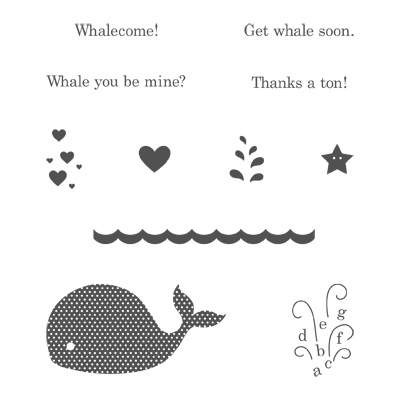 Oh whale stampin up stampinup card ideas