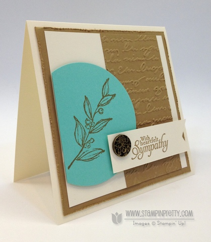 Stampin up stampinup pretty order mary fish simply sketched mojo monday card sympathy ideas