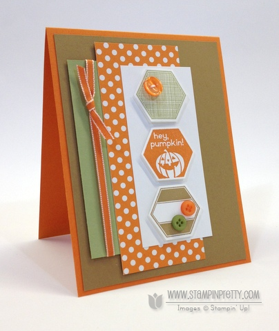 Stampin up stampinup stamp it buy order pretty six sided sampler perfectly you hexagon punch halloween card ideas