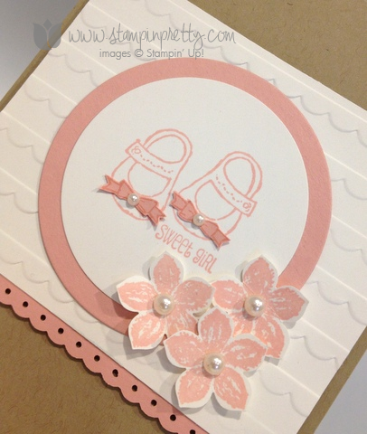 Stampin up stamp it pretty envelope liner framelits die big shot baby weve grown card  mary fish punch (2)