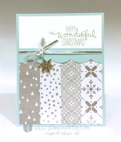 Stampin up stampin' up! stampinup stamping pretty mary fish wondrous wreath 3