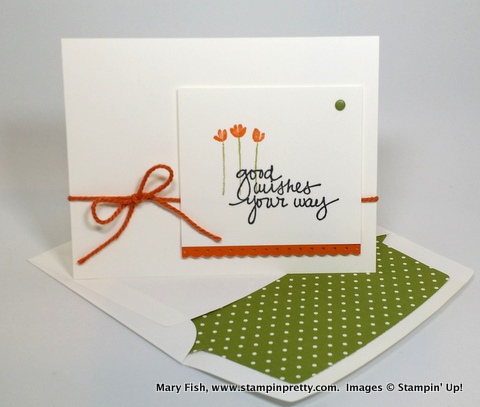 Stampin up stampinup stamping pretty mary fish painted petals 2