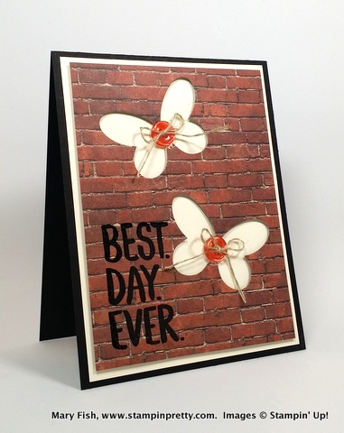 Stampin up stampinup mary fish best day ever adventure awaits