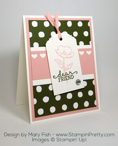 Stampin Up Birthday Blooms Card Idea by Mary Fish