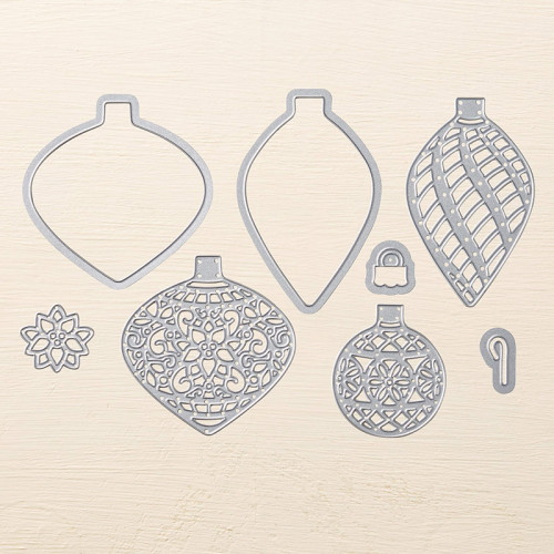 StampinUp Delicate Ornament Thinlits Dies