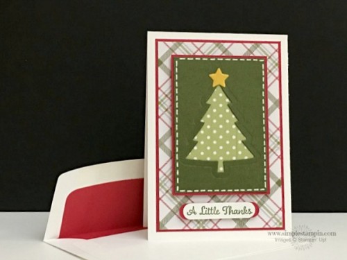 Pals Paper Crafting Card Ideas Peaceful Pines Mary Fish Stampin Pretty StampinUp