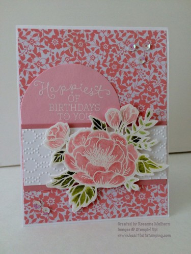 Pals Paper Crafting Card Ideas Love Blossoms Mary Fish Stampin Pretty StampinUp