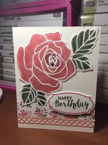 Pals Paper Crafting Card Ideas Rose Birthday Mary Fish Stampin Pretty StampinUp