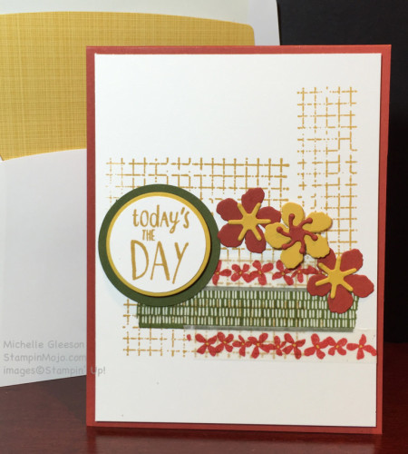Pals Paper Crafting Card Ideas Textures Mary Fish Stampin Pretty StampinUp