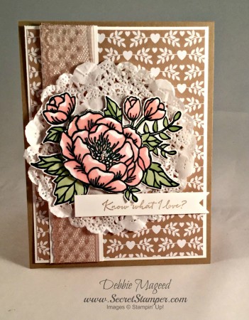 Pals Paper Crafting Card Ideas What I Love Mary Fish Stampin Pretty StampinUp