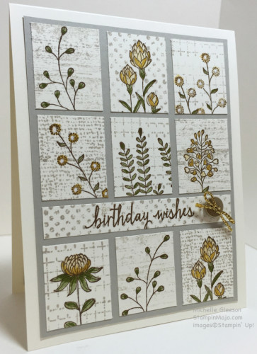Pals Paper Crafting Card Ideas Flowering Fields Mary Fish Stampin Pretty StampinUp