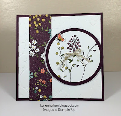 Pals Paper Crafting Card Ideas Flowering Fields Mary Fish Stampin Pretty StampinUp