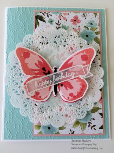 Pals Paper Crafting Card Ideas Watercolor Wings Mary Fish Stampin Pretty StampinUp