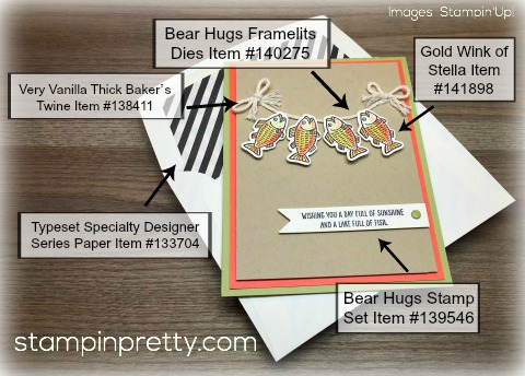 Stampin Up Bear Hugs Products