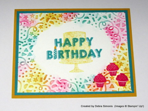 Pals Paper Crafting Card Ideas Party Wishes Mary Fish Stampin Pretty StampinUp