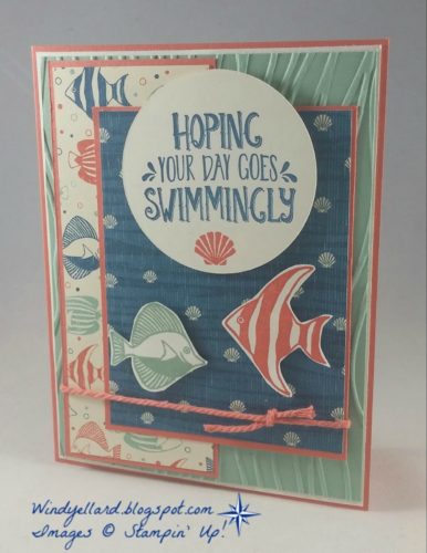 Pals Paper Crafting Card Ideas Windy Ellard Mary Fish Stampin Pretty StampinUp