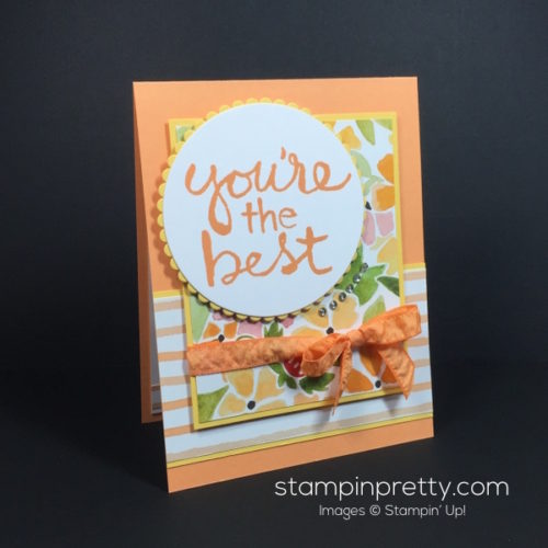 Stampin Up Watercolor Words Card Ideas - Mary Fish Stampinup