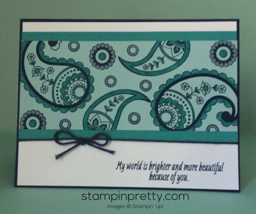 Stampin Up Paisley & Posies Friendship cards ideas - Mary Fish stampinup