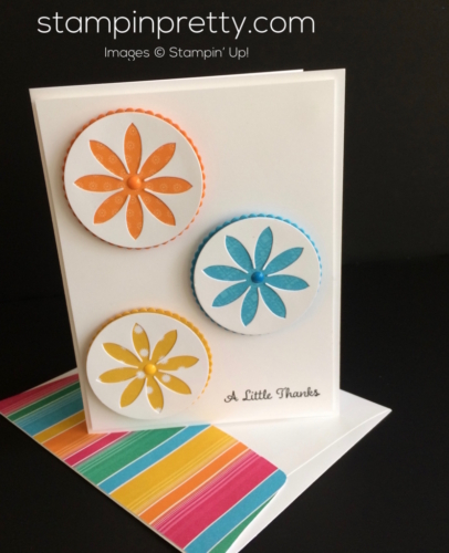 Stampin Up Succulent Thank You cards idea - Mary Fish stampinup