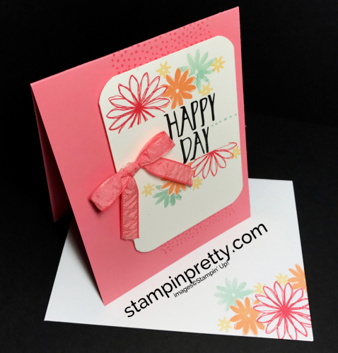 Stampin Up Perfectly Wrapped Birthday cards ideas Mary Fish Stampinup