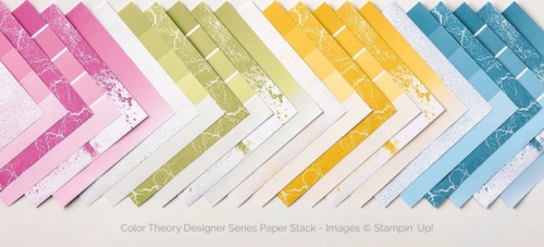 Stampin Up Color Theory Designer Series Paper Stack - Mary Fish stampinup