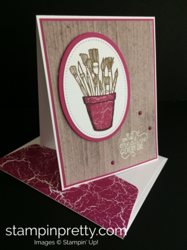 Stampin Up Crafting Forever Just Because Card - Mary Fish stampinup