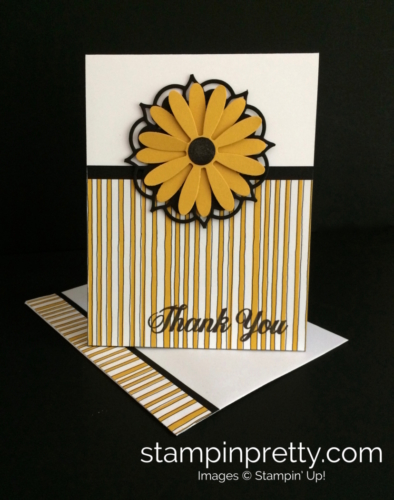 Stampin Up Daisy Delight Thank You Card - Mary Fish stampinup