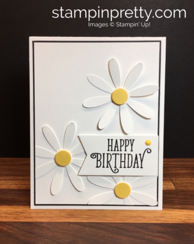 Stampin Up Daisy Punch Birthday Card Ideas - Mary Fish StampinUp