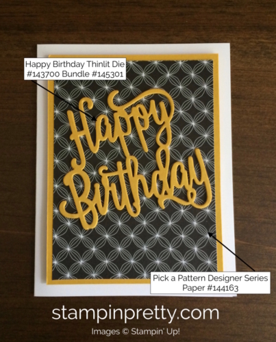 Stampin Up Happy Birthday Gorgeous Birthday Card Ideas - Mary Fish stampinup